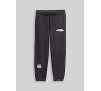 TOM TAILOR Jungen Jogginghose mit Print, grau, Uni, Gr. 170