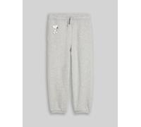 TOM TAILOR Jungen Jogginghose mit Snoopy-Print in Melange-Optik, grau, Meliert, Gr. 176
