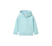 TOM TAILOR Jungen Kinder Oversize Hoodie Sweatshirt mit Rückenprint, 32250 - Light Horizon Blue, 116/122