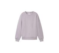 TOM TAILOR Jungen Kinder Sweatshirt mit Kängurutasche, 32257 - Greyish White, 140