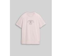 TOM TAILOR Jungen T-Shirt mit Print, grau, Uni, Gr. 176
