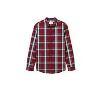 Tom Tailor - Kariertes Hemd burgundy big check - Gr. - L