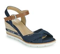 Tom Tailor Keilabsatzsandalen NAMI in Blau 37