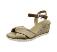 Tom Tailor Damen 5390040007 Keilsandale, Sand, 37 EU