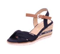 Tom Tailor Keilsandaletten für Damen, blau, Größe 42 EU