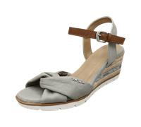 Tom Tailor Keilsandaletten für Damen, oliv, Größe 37 EU