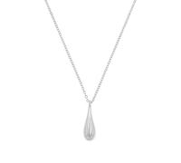 Tom Tailor Kette mit Anhänger für Damen, Edelstahl, 55+3 cm, silber, Geschenkidee, Halsschmuck, Damenschmuck, 2100536