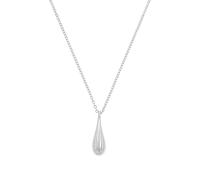 Tom Tailor Kette mit Anhänger für Damen, Edelstahl, 55+3 cm, silber, Geschenkidee, Halsschmuck, Damenschmuck, 2100536