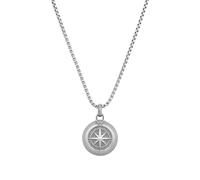 Tom Tailor Kette mit Anhänger grau Herren