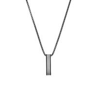 Tom Tailor Kette mit Anhänger für Herren, Edelstahl, 55+5 cm, Bicolor, Geschenkidee, Halsschmuck, Herrenschmuck, 2100682