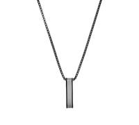 Tom Tailor Kette mit Anhänger für Herren, Edelstahl, 55+5 cm, Bicolor, Geschenkidee, Halsschmuck, Herrenschmuck, 2100682