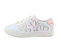 Tom Tailor Kids 9570080011 Sneaker, White-Rose-Gold, 34 EU