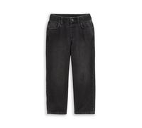 tom tailor kids - Baggy Fit Jeans used mid stone black denim - Gr. - 122