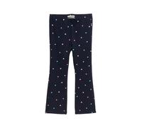TOM TAILOR - Flared Leggings mit Muster navy multicolor heart print 104/110