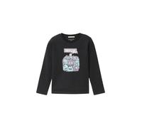 tom tailor kids - Glow in the Dark Langarmshirt heavy black, 116/122