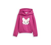 tom tailor kids - Hoodie Sweatshirt mit Wendepailletten smooth magenta, 116/122