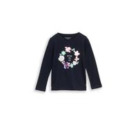 tom tailor kids - Langarmshirt mit Wendepailletten sky captain blue - Gr. - 134