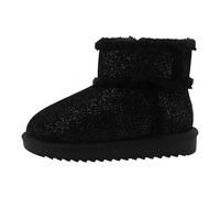 Stiefel TOM TAILOR "Tom Tailor Short Boots", Mädchen, Gr. 39, schwarz, Polyester, unifarben, Schuhe Stiefel (87001937-39) schwarz