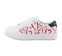 Tom Tailor Kids Mädchen 9570080011 Sneaker, White Red Navy, 37 EU