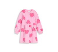 tom tailor kids - Mini-Kleid mit Herz-Muster big pink heart print - Gr. - 98