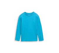 tom tailor kids - Oversize Langarmshirt mit Rückenprint Bay Blue - Gr. - 110