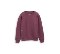 tom tailor kids - Oversize Sweatshirt mit Rückenprint rusty burgundy - Gr. - 164