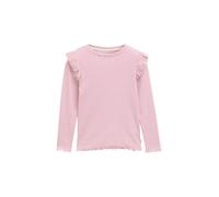 tom tailor kids - Ripp Langarmshirt mit Streifenmuster mauve off white stripe - Gr. - 128/134