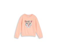 tom tailor kids - Sweatshirt mit Wendepailletten peach bloom - Gr. - 110