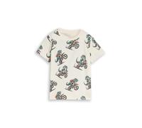 tom tailor kids - T-Shirt mit Allover-Print multicolor dino bike design - Gr. - 98