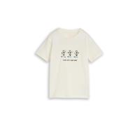 tom tailor kids - T-Shirt mit Foto-Print wool white - Gr. - 110