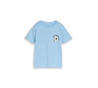 tom tailor kids - T-Shirt mit Fußball-Print light cloudy blue - Gr. - 110