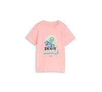 tom tailor kids - T-Shirt mit Wendepailletten soft neon pink - Gr. - 122