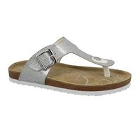 TOM TAILOR Kinder 3272208 Sandaletten Glitzer Glanz, Farbe:Silver, Größe:25