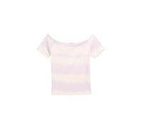 TOM TAILOR Kinder Cropped Strickpullover mit Lochmuster, Fresh Sweet Lime, 152