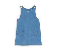 tom tailor kids - Midi-Kleid mit Herztaschen mid stone bright blue denim - Gr. - 92/98