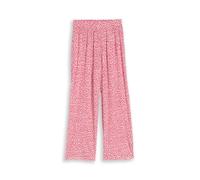 Tom Tailor Kinder Mädchen Hose Wide Leg mit Struktur, kleiner rosa Blumenprint Größe 122