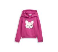 tom tailor kids - Hoodie Sweatshirt mit Wendepailletten smooth magenta - Gr. - 98