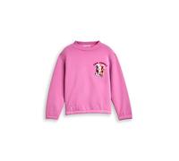 TOM TAILOR Mädchen Cropped Sweatshirt mit Wendepailletten, rosa, Uni, Gr. 116/122