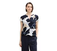 Tom Tailor 1045238 Kurzarm-bluse 36 Big Floral Shapes Design