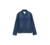 Jeansjacke TOM TAILOR, Herren, Gr. XXL, schwarz stone bright blau denim, Denim/Jeans, Obermaterial: 100% Baumwolle, unifarben, regular fit normal, Manschette, Jacken Jeansjacke, mit Taschen (92625849-