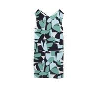 Tom Tailor - Kleid aus Viskose green dots and shapes design - Gr. - 46