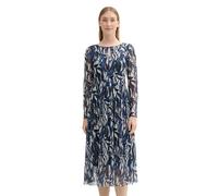 Meshkleid TOM TAILOR Gr. 38, N-Gr, organic shapes design Damen Kleider (52004207-38) organic shapes design