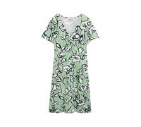 Tom Tailor - Kleid mit Raffungen fresh spring floral design - Gr. - 40