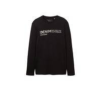 Tom Tailor Langarmshirt Herren schwarz, XXL