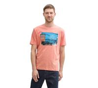 TOM TAILOR Langarmshirt mit Kapuze, Mystical Blue, XXL
