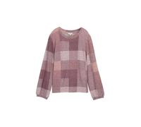 Tom Tailor Regular Fit Langarmshirt aus Viskose-Mix in Rosa, Größe XXL