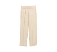 Tom Tailor - Lea Wide Leg Hose mit Leinenanteil braun - Gr. - 44/32