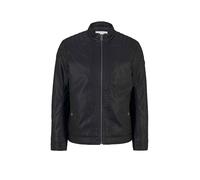 TOM TAILOR - Bikerjacke aus Kunstleder schwarz XXXL