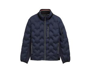 TOM TAILOR Leichtsteppjacke blau | S