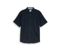 TOM TAILOR Leinenhemd dunkelblau | S